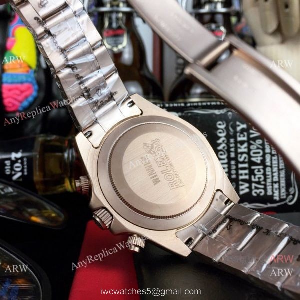 Rolex Daytona All Black Red Dial 40mm Watches Rolex Blaken Replica