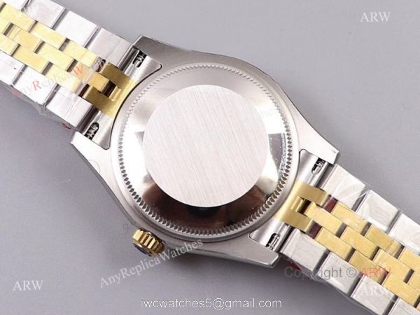 (TWF) Green Dial Rolex Datejust Jubilee Bracelet Swiss Replica Watches 31mm