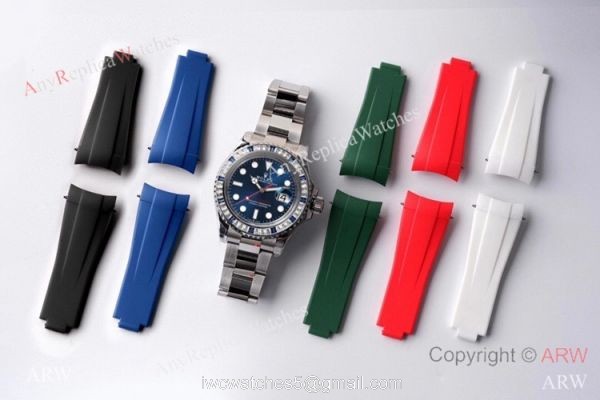(ROF) Swiss Grade Copy Rolex YachtMaster Custom Edition Diamond Watch 2021 New!