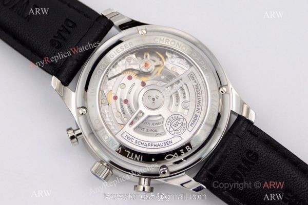 Swiss Replica IWC Schaffhausen Portugieser Green Dial Men Watch ZF Factory