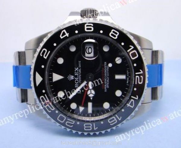 New GMT-Master Ceramic Bezel Rolex GMT 42mm Watch