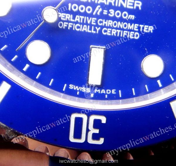 Upgraded Version Extra Large Blue dial blue ceramic bezel 41mm Rolex Submariner Watches