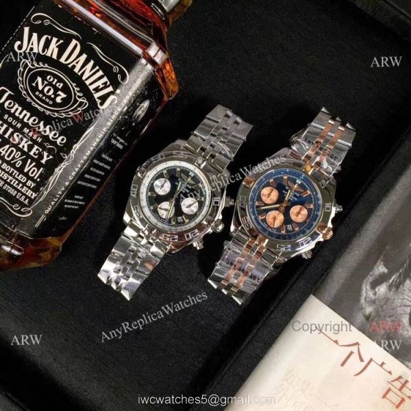 High Quality Breitling Chronomat 01 Watch Rose Gold Sub-dials