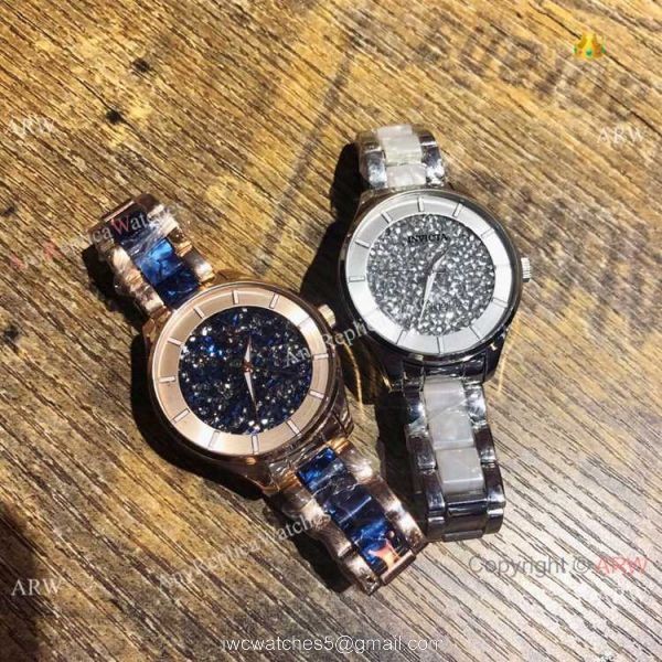 Invicta Angel Ceramic Steel Quartz Watch Replica