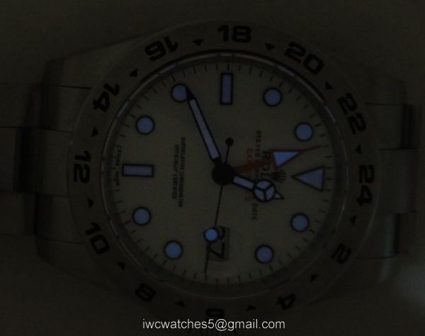 NEW UPGRADED Top Qualty Rolex Explorer II Watch 42mm SS White Face SWISS CASE