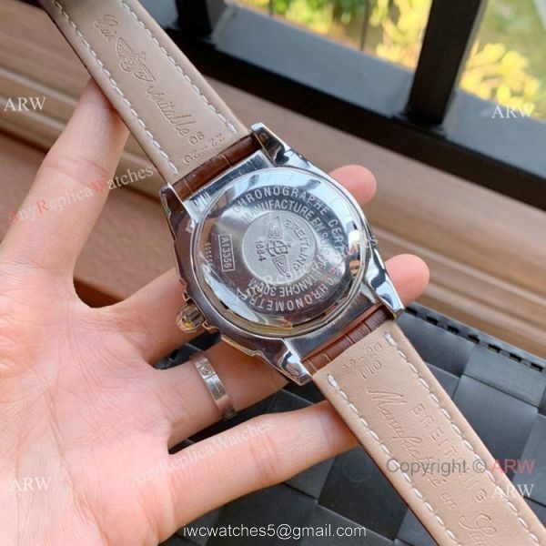 Wholesale Copy Breitling Chronomat 01 Rose Gold Dial Watches