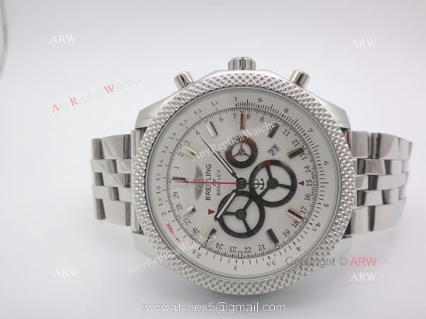 Breitling 1884 Bentley Motors White Face Replica Watch