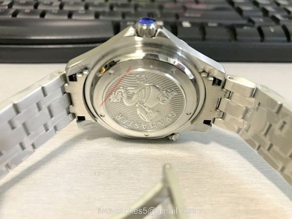 Omega Seamaster 300 Replica 007 50th Anniversary Watch Black Ceramic Bezel