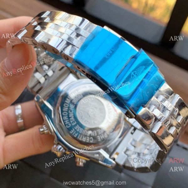 Best Quality Copy Breitling Chronomat 01 Watches Yellow Dial 43mm