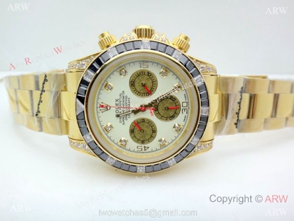 Limited Edition Daytona Rolex Rainbow Replica Watch 42mm