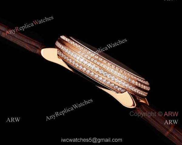 Swiss Grade 1 Patek Philippe Complications 4968r ETA2824 Watch Rose Gold