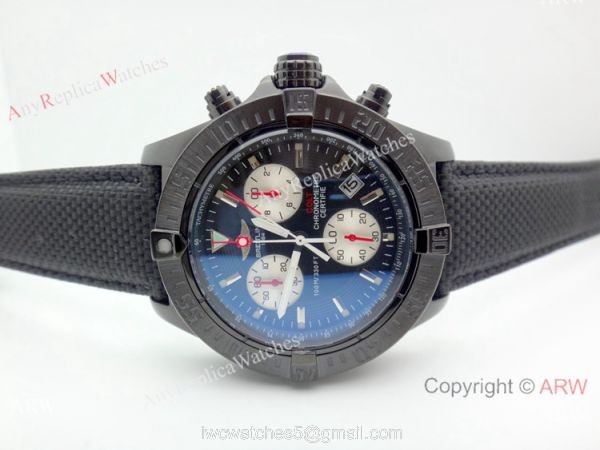 Replica Breitling Watch: Chronometre Certifie 1000m Silver Sub-Dials