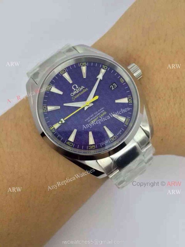 Omega Seamaster 007 Gauss SS Black Replilca watch 8507