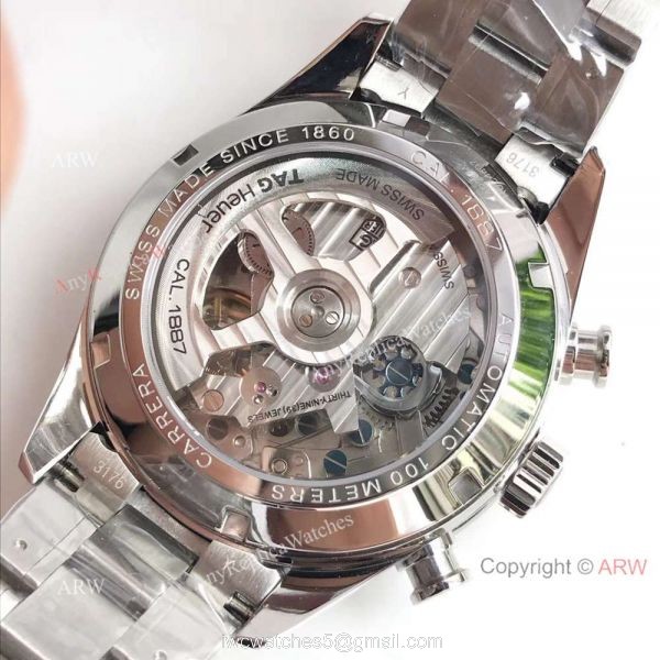 Swiss Replica TAG Heuer Carrera Calibre 1887 Automatic Chronograph Watch