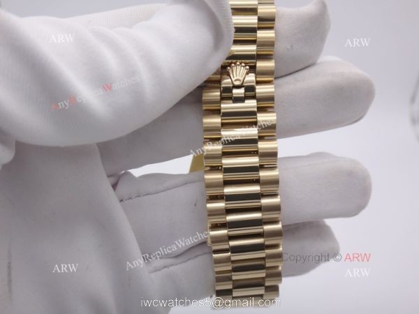 Rolex Yellow Gold President Band Day-Date Mens Copy Watch