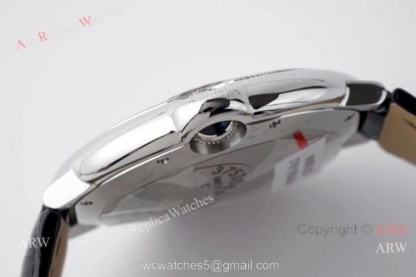 1-1 Best Edition AF Factory Ballon Bleu Cartier Leather Strap Watch 42mm