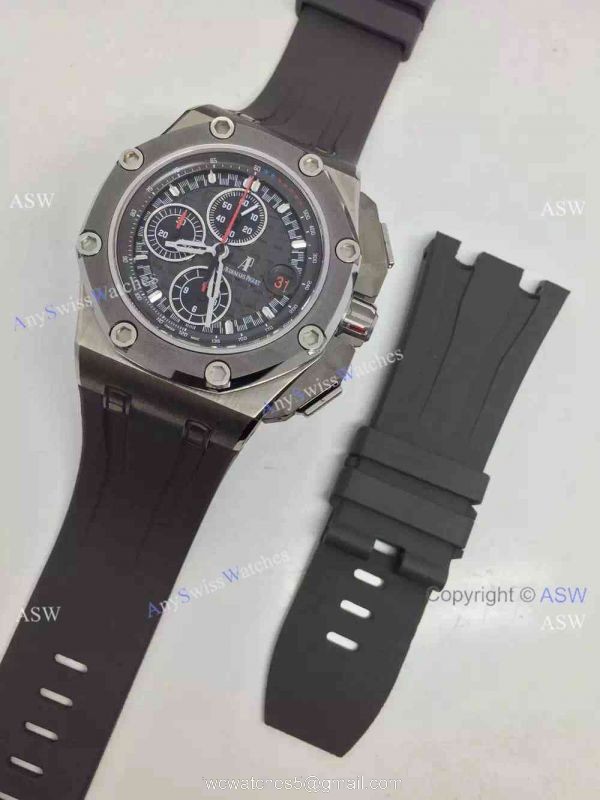 Swiss 3126 Audemars Piguet Michael Schumacher Black Dial Watch