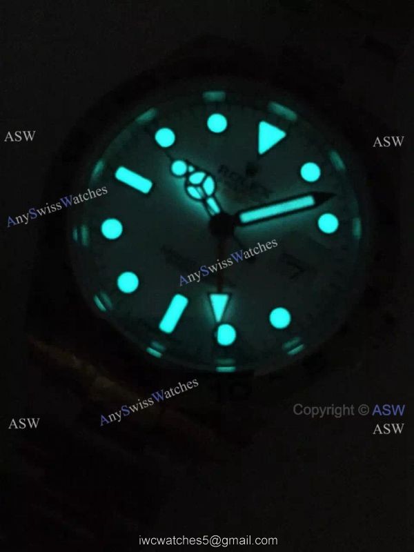 NEW UPGRADED Replica Rolex Explorer II 42mm White Face Noob Factory 2836