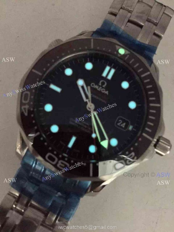 Replica Swiss 2836 Omega 007 Watch Replica for 50th Anniversary