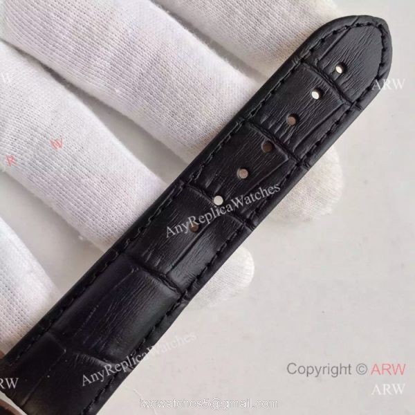 (OM)Copy Swiss Omega Speedmaster 9301 Gold Case Leather Strap Watch