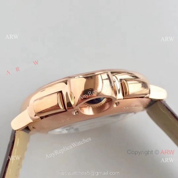 Swiss Copy Cartier Ballon Bleu Chronograph 8101 MC Watch Rose Gold