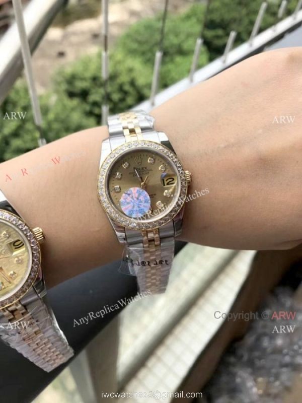 31mm Rolex Datejust Jubilee Diamond Watches Rolex 16233 Fake For Sale