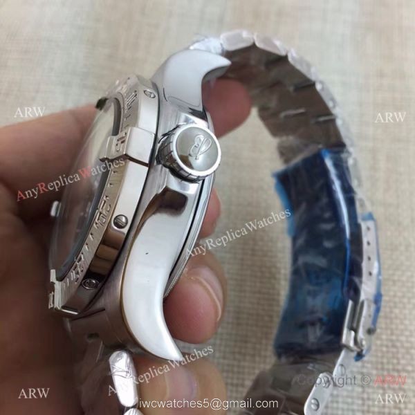 Copy Breitling Superocean Stainless Steel Arabic Markers Watch