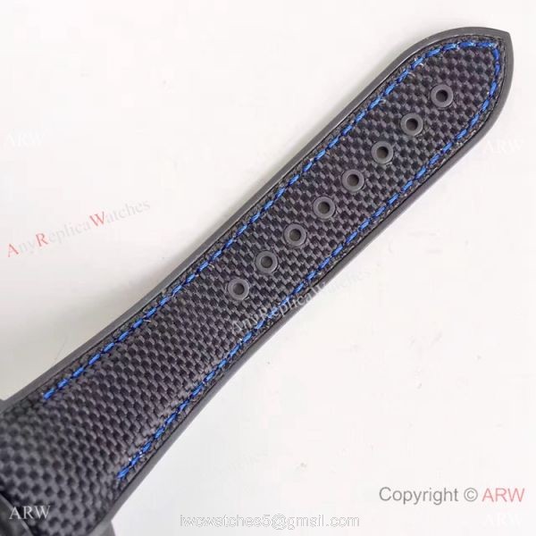 Swiss Replica Omega Seamaster Planet Ocean Deep Black GMT Ceramic Blue Watch