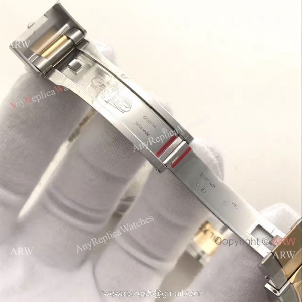 JF Swiss Grade Replica Rolex Daytona Valjoux 7750 Watch Two Tone and Black