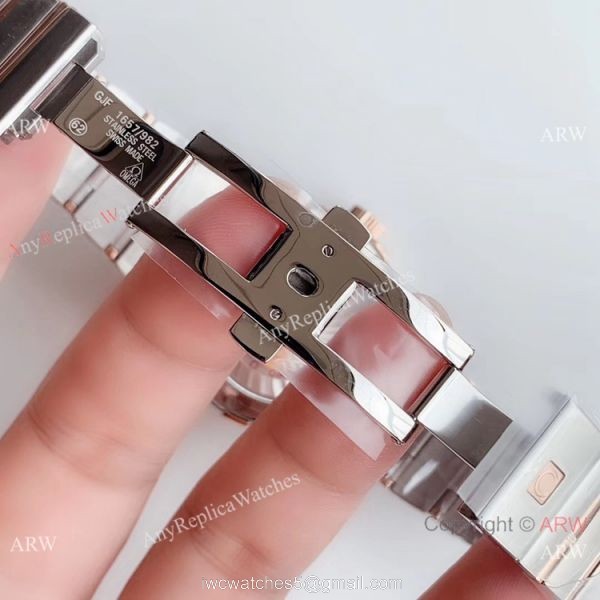Omega Constellation Co-Axial 38mm Two Tone Rose Gold Watch VSF Asia 8500