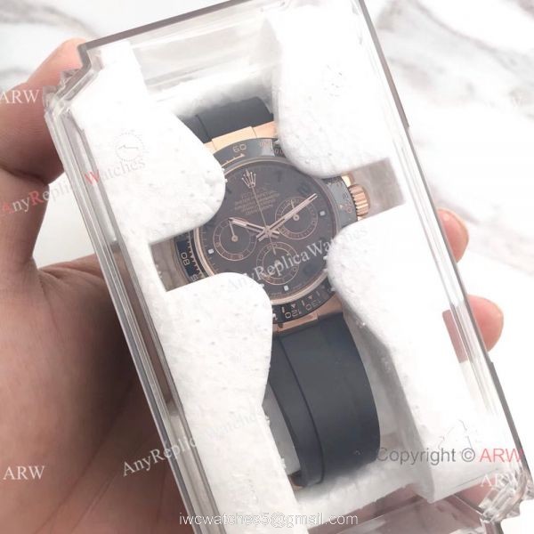 ARF Swiss 4130 Rolex Daytona Rubber Strap Replica 1:1 Best Edition Watch
