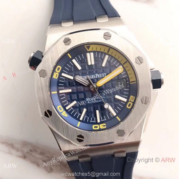 Swiss Grade Audemars Piguet Royal Oak Offshore Ss Blue Dial Replica watch