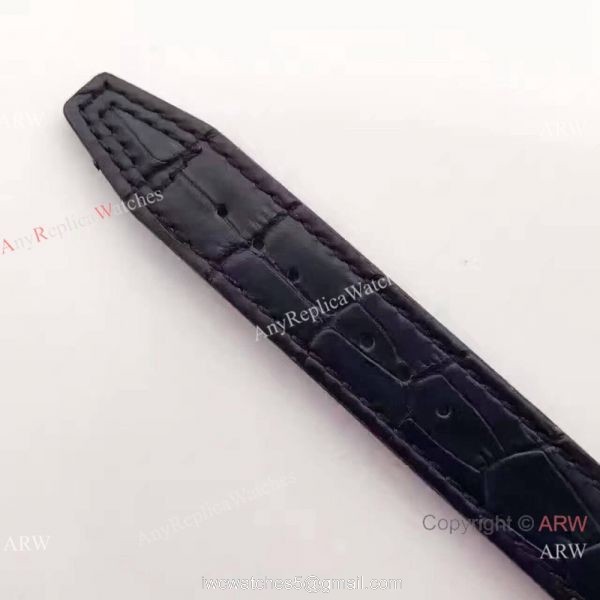 New IWC Big Pilots 7 days Muhammad Ali Watch SS BlueBlack Dial