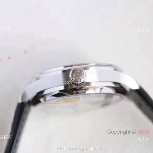 Replica IWC Portugieser 7 days power reserve Watch Blue Dial w/ folding Clasp