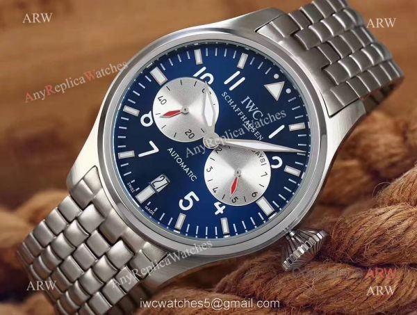 NEW IWC Schaffhausen Portugieser Replica Watch Stainless Steel White Dial 44mm