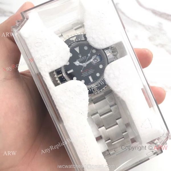 AR Factory Rolex Sea-Dweller 126600 Swiss ETA2824 Black Face Watch 43mm