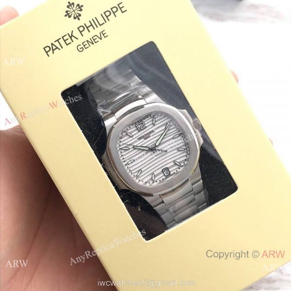 Swiss Replica Patek Philippe Nautilus 7118 Watch Stainless Steel White Dial 42mm