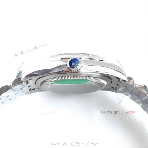 AR Factory V2 Rolex Datejust 36 Black Roman Dial Jubilee Watch SWISS 3135 MOVEMENT