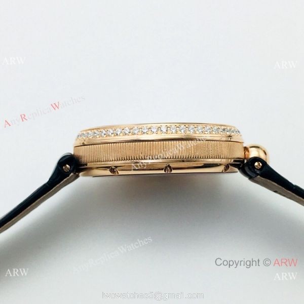 Breguet Reine De Naples Ladies Swiss 1:1 Rose Gold Replica Watch