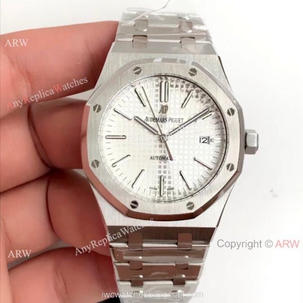 Fake Audemars Piguet Royal Oak Stainless Steel Black Watches 41mm Perfect Gifts