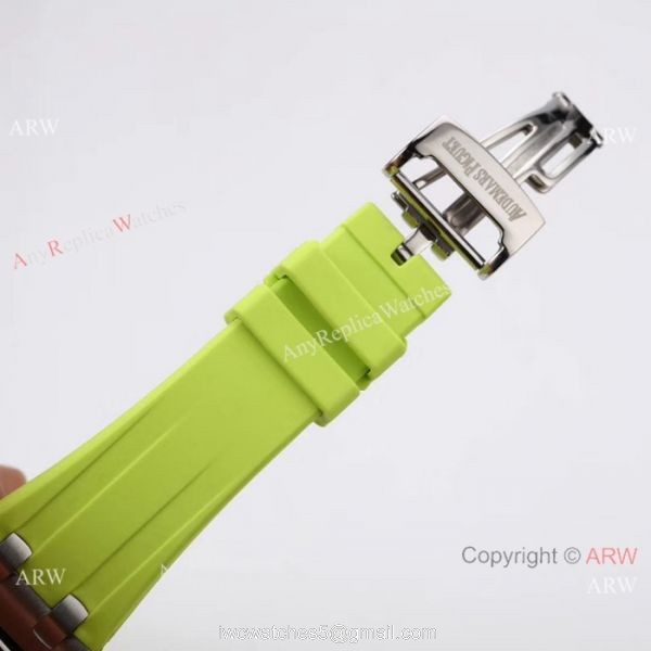 Audemars Piguet Knock off Watches / Women Size / Royal Oak offshore SS Green Dial
