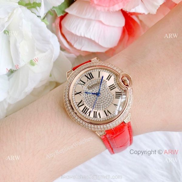 Best Replica Cartier Ballon Bleu De Quartz Watches Low Price