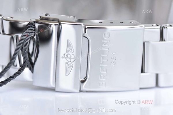 AAA Grade Breitling Avenger II GMT SS Black Dial Watch Swiss 2836
