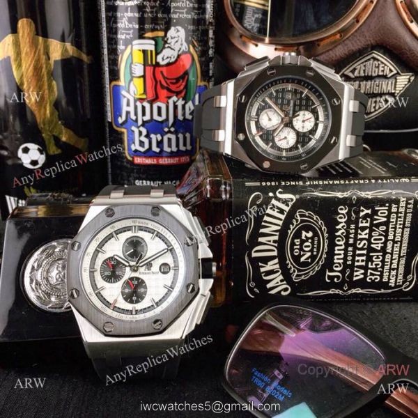 Fake Audemars Piguet Royal Oak Offshore Automatic watch SS White Dial