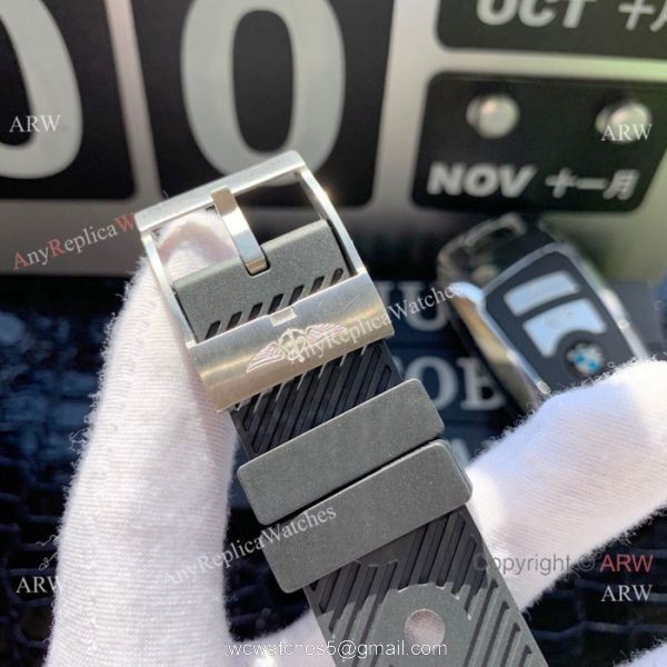 Copy Breitling Avenger II Seawolf Watches Black Dial w Blue hand