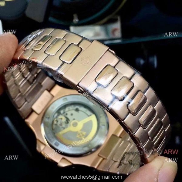 Copy Patek Philippe Nautilus Two Tone Gold Dial Watch For Sale