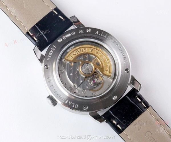 Highest Quality A.Lange Sohne Saxonia Thin Swiss 9015 Men Watch