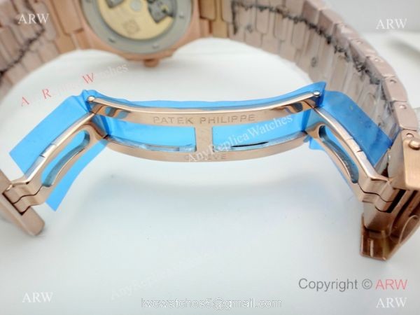 Best Replica Patek Philippe Nautilus Rose Gold Watch 40mm
