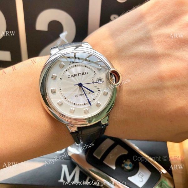 Clone Cartier Ballon Bleu Asia 8215 Men Watch Swiss Quality