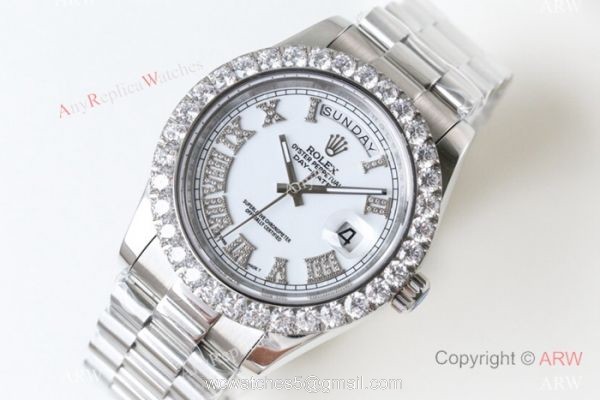 N9 Factory Swiss 2836 Rolex Presidential 41mm Replica Watch Rolex DayDate II